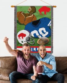 NFL Bill Vintage Woven Tapestry Wall Hanging