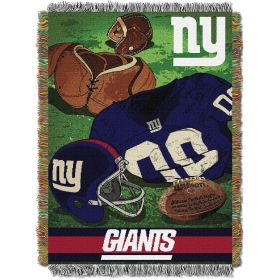 NFL NY Giants Vintage Woven Tapestry Wall Hanging