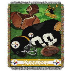 NFL Steelers Vintage Woven Tapestry Wall Hanging