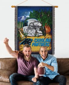 NFL Panthers Home Field Advantage Woven Tapestry Wall Hanging