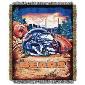 NFL Bears Home Field Advantage Woven Tapestry Wall Hanging
