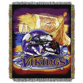 NFL Vikings Home Field Advantage Woven Tapestry Wall Hanging
