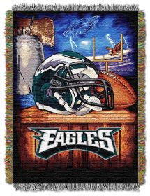 NFL Eagles Home Field Advantage Woven Tapestry Wall Hanging