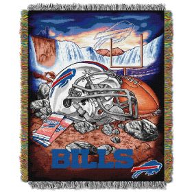 NFL Bills Home Field Advantage Woven Tapestry Wall Hanging