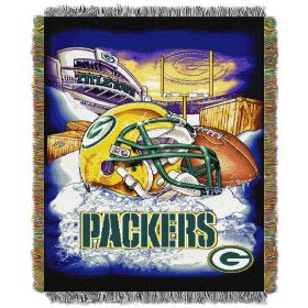 NFL Packers Home Field Advantage Woven Tapestry Wall Hanging