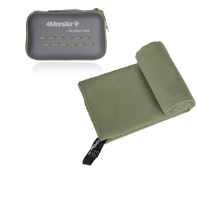 Camping Towels Super Absorbent; Fast Drying Microfiber Travel Towel; Ultra Soft Compact Gym Towel ; Sport Towel (Color: Army Green, size: XL 75x150cm)